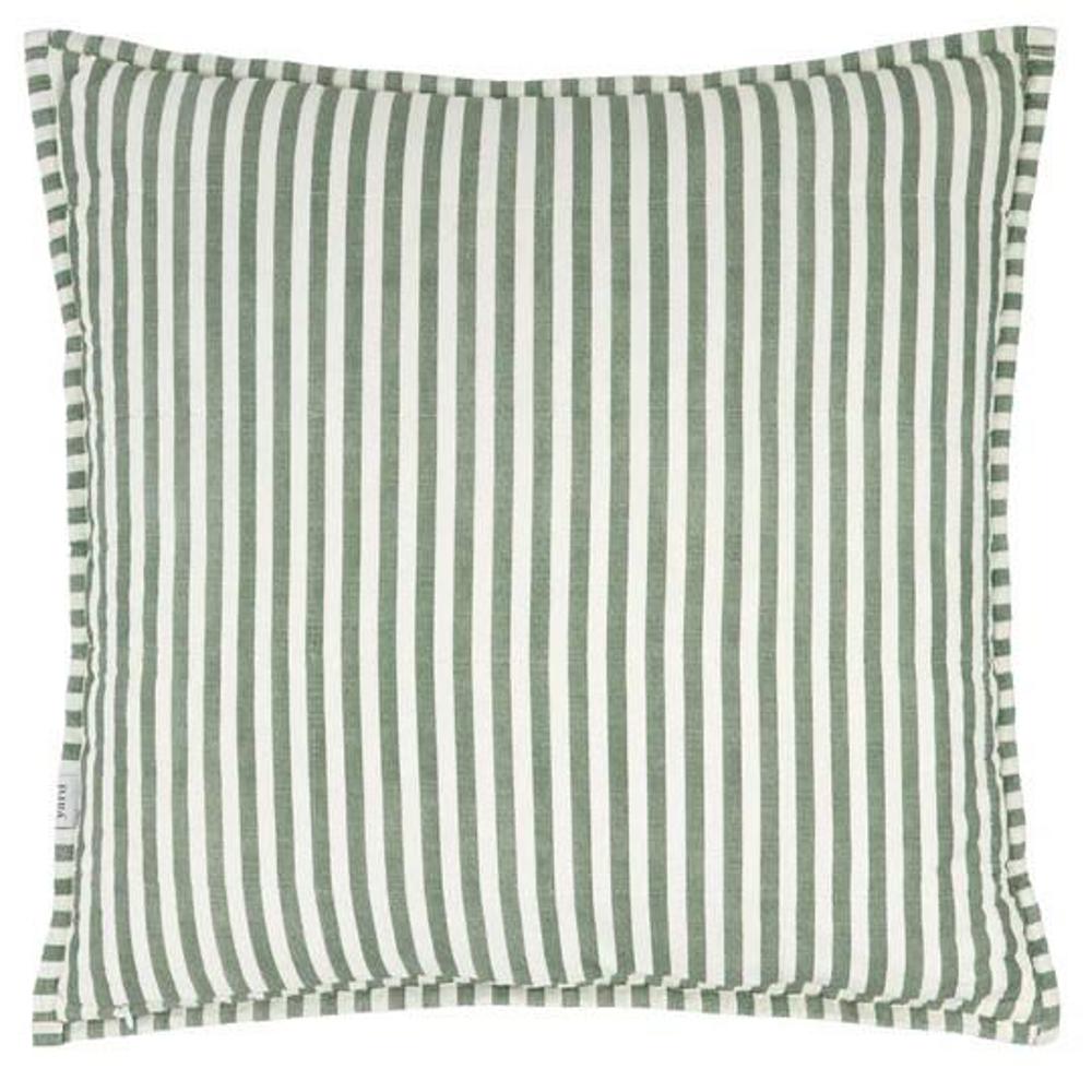 Yard Hebden Stripe Reverse Cushion 55x55cm Feather Filled